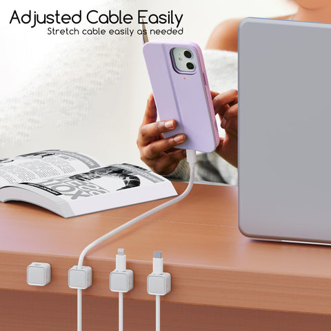 Charging Cable 🔌 Magnetic Cable Organizer Storage Stand📱
