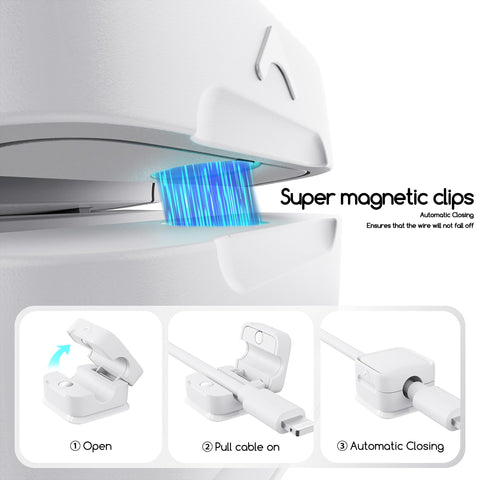 Charging Cable 🔌 Magnetic Cable Organizer Storage Stand📱