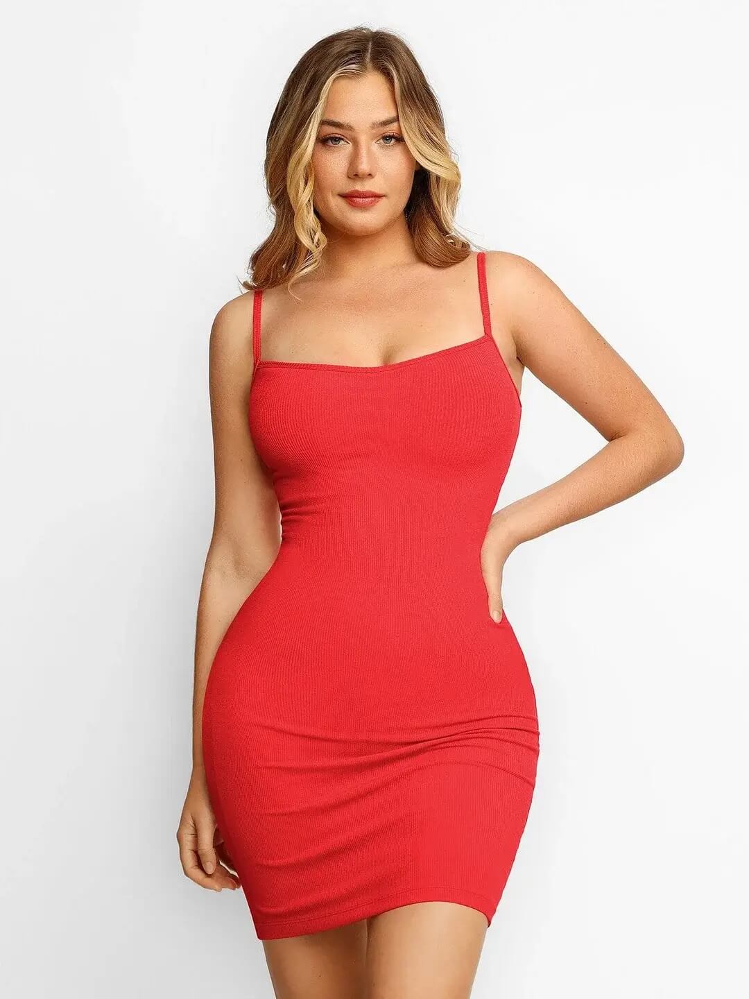 Built-In Shapewear Modal Lounge Dresses 8-in-1