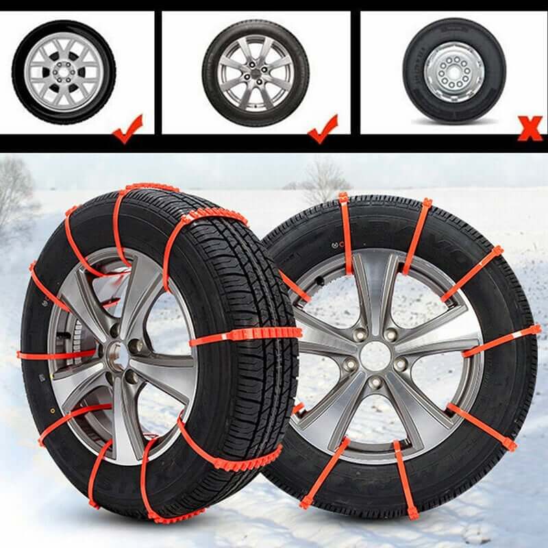Beef tendon material super friction car snow chain