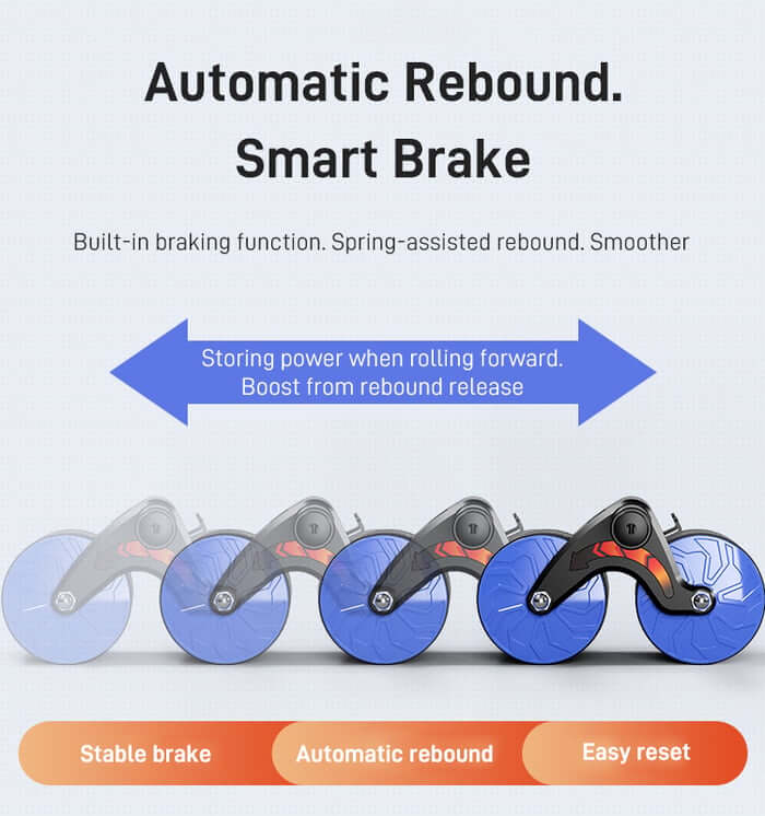 Automatic Rebound Abdominal Wheel