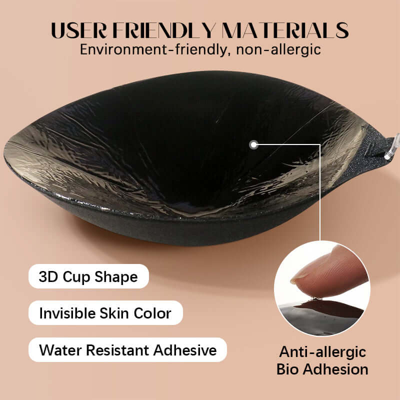 ADHESIVE INVISIBLE REUSABLE PUSH UP BRA - BUY 2 GET 1 FREE