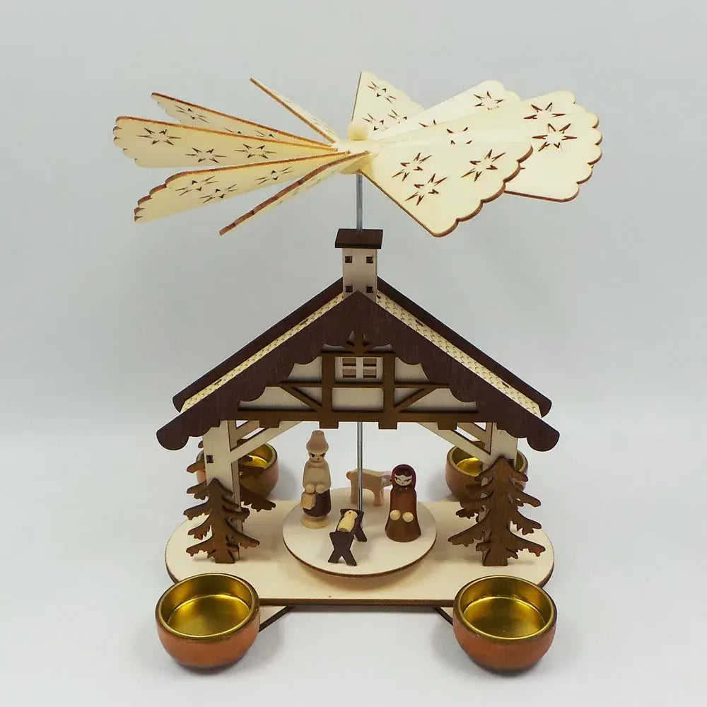 Christmas Candle Carousel