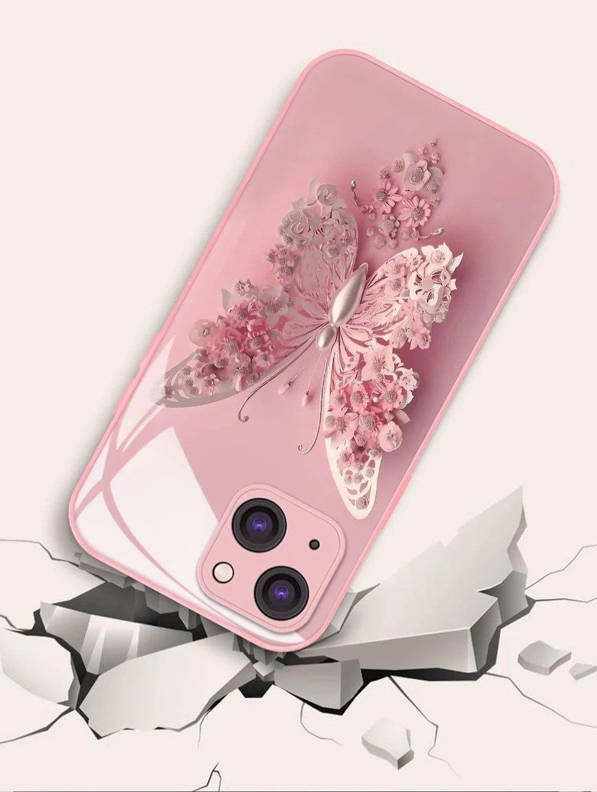 📲🦋Butterfly 3D Pattern Cover Compatible with iPhone🔥🎁