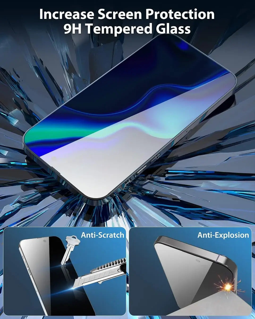 Auto Alignment Kit Screen Protector Compatible iPhone