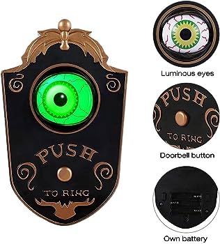 ππ Halloween Sale 50% OFF - Eyeball Doorbell ππ