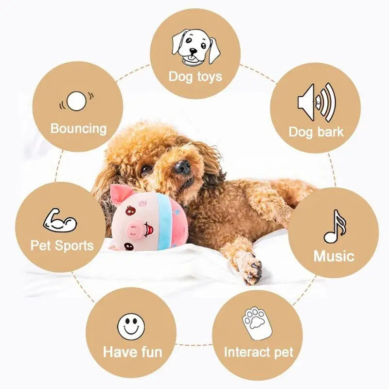 🐕🐾Explore Fun! Active Pet Plush with Animated Movements😍