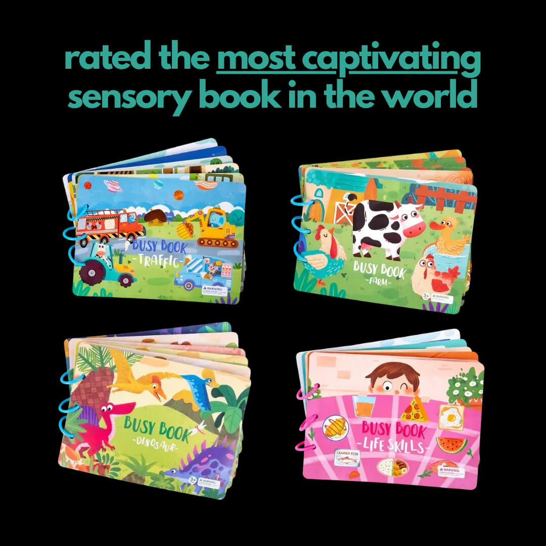 50% OFFđ„Dr. Glow's Sensory Book - Keep Kids off Devices!
