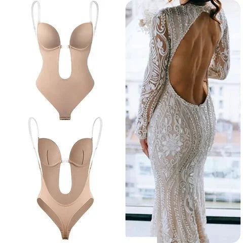 Backless Invisible Bodysuit