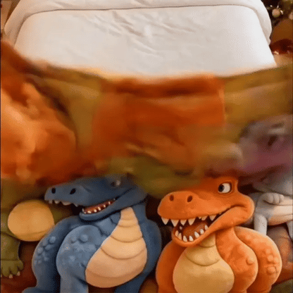 Cloud-Soft Dinosaur Blanket