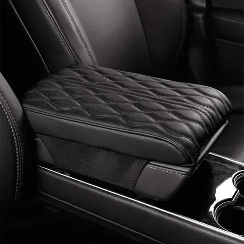🚙☁️PU Leather Car Armrest Mat Center❤️ The ideal gift for mom. 💝50%OFF
