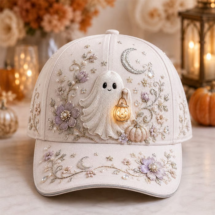 🔥Hot Sale – 🧙‍♀️✨3D Halloween Embroidery Cap