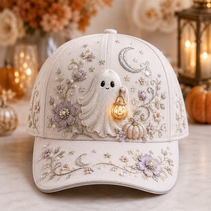 🔥Hot Sale – 🧙‍♀️✨3D Halloween Embroidery Cap