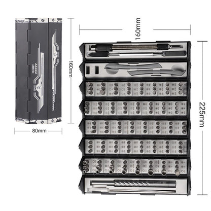 ✨ 128 in 1 Magnetic Screwdriver Tool Set 🛠️