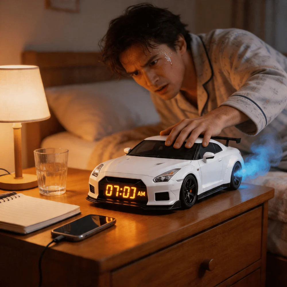 Car Alarm Clock – Engine Sound