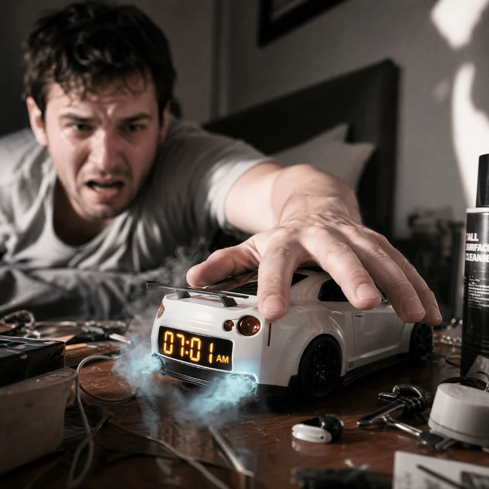 Car Alarm Clock – Engine Sound