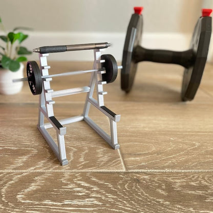💣🏋️‍♀️Squat Rack Pen Holder🎁