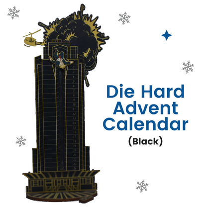 Die Hard Advent Calendar - Hans Gruber Falling off of Nakatomi Plaza🎅