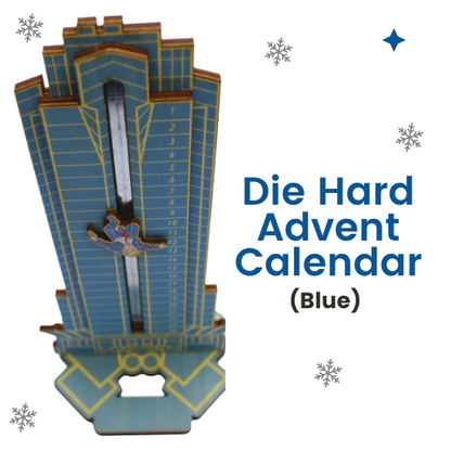 Die Hard Advent Calendar - Hans Gruber Falling off of Nakatomi Plaza🎅