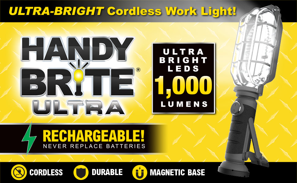 Handy Brite Ultra-Bright Cordless LED Rechargeable Work Light