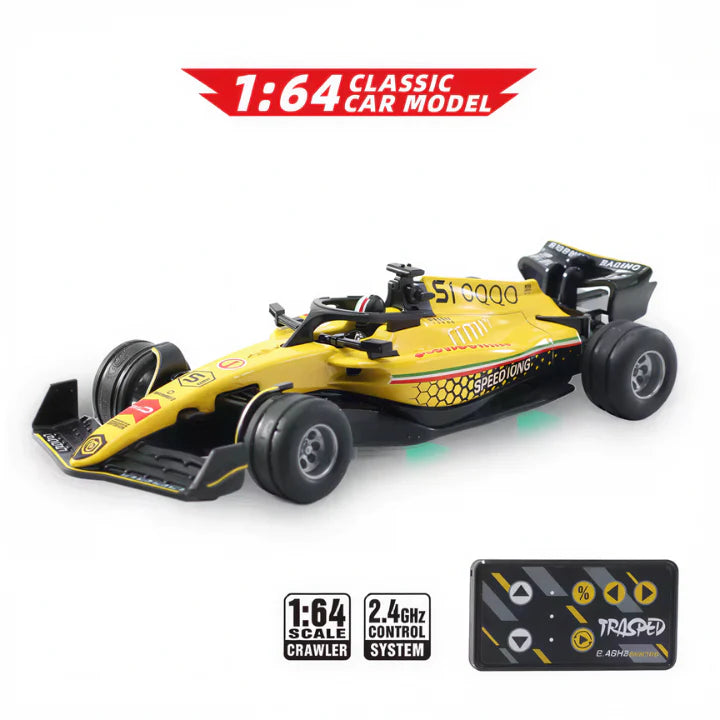1:64 scale alloy mini Formula 1 car with remote control