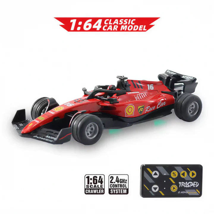 1:64 scale alloy mini Formula 1 car with remote control