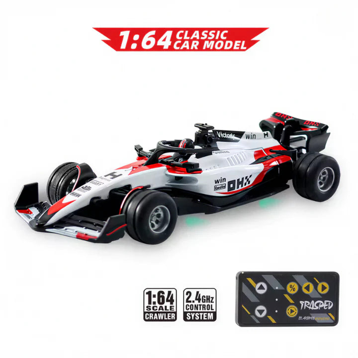 1:64 scale alloy mini Formula 1 car with remote control
