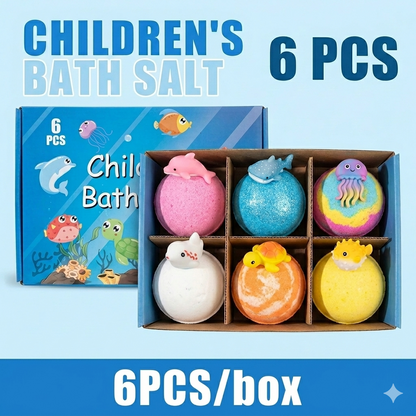 AquaSurprise Kids™ - bath bombs for kids with toys inside