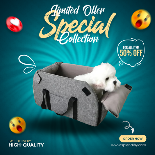 🔥Hot Sale 50% OFF💞 - Snuggly-Safe Puppy Car Seat