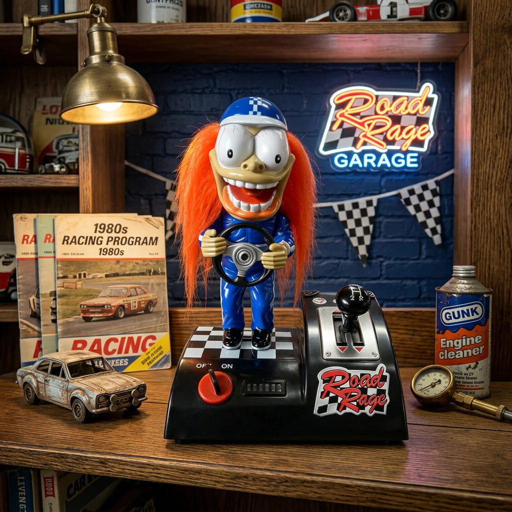 Vintage Gemmy Road Rage Racer Toy