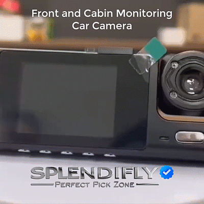 🚗 Front and Cabin Monitoring Car Camera 📸