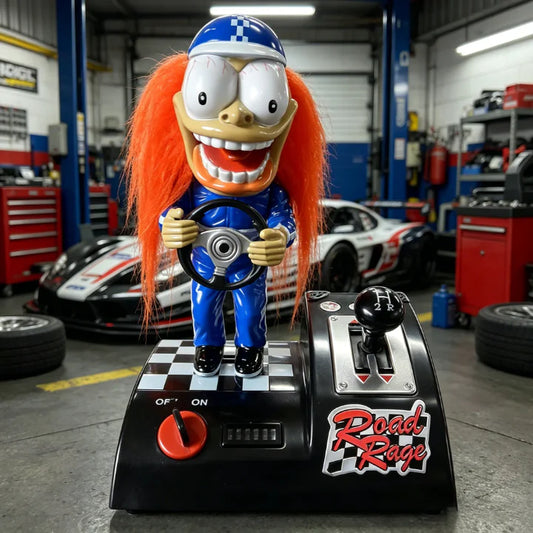 Vintage Gemmy Road Rage Racer Toy