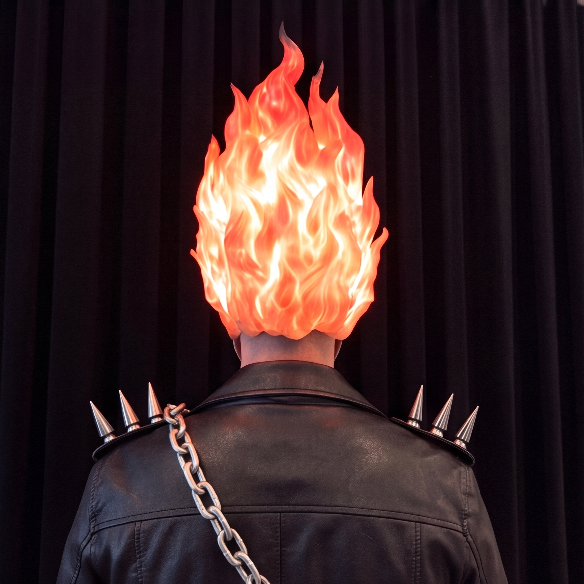 GhostRider™ Flaming Skull Mask