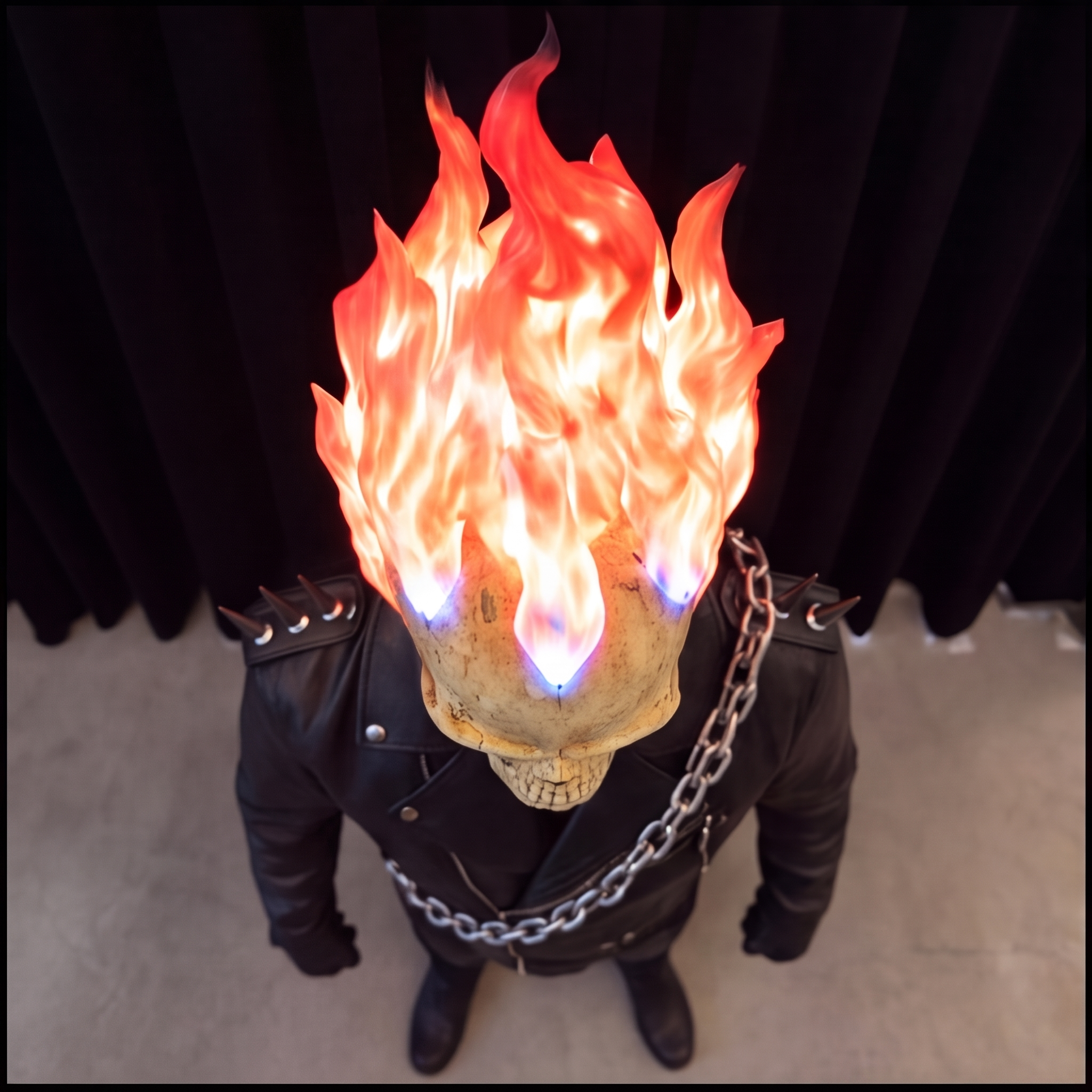GhostRider™ Flaming Skull Mask