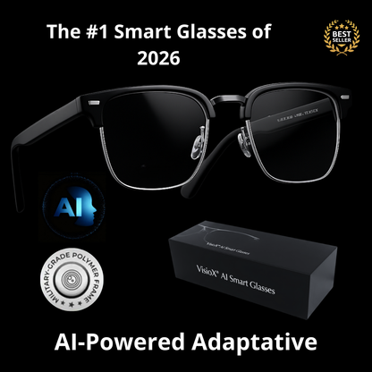 VisioX® Pro - AI Powered Smart Glasses 👓