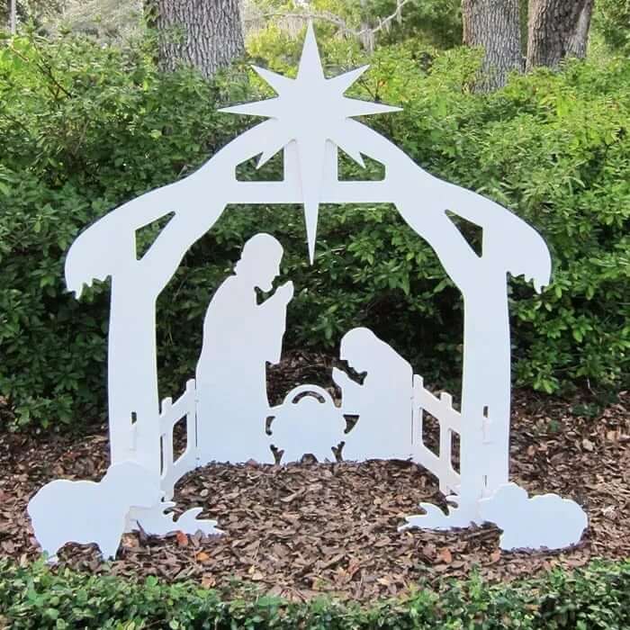 🎁Holy Night Outdoor Christmas Nativity Set