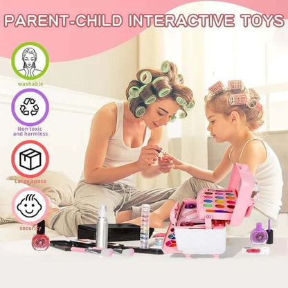 (🔥RECOMMEND 2023 BEST GIFT TO FAMILY🔥)Kids Washable Makeup Beauty Kit