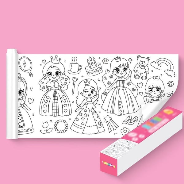 (🎁2023-Christmas Hot Sale🎁 50% OFF)🔥🔥 Children's Drawing Roll - BUY 3 GET 15%OFF