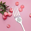 Elegant Engraved Fork 🍴(Included Deluxe Gift Box)💝 - (🎁 Valentine's Day Exclusive  🎁)