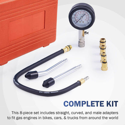 0-300 PSI Engine Compression Tester Kit