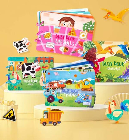 50% OFF🔥Dr. Glow's Sensory Book - Keep Kids off Devices!