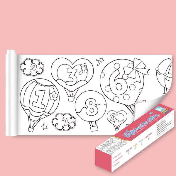 (🎁2023-Christmas Hot Sale🎁 50% OFF)🔥🔥 Children's Drawing Roll - BUY 3 GET 15%OFF