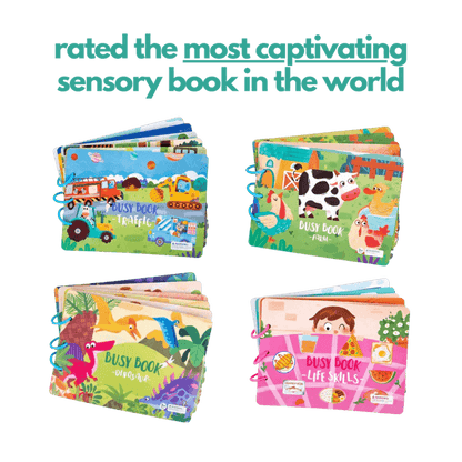 50% OFF🔥Dr. Glow's Sensory Book - Keep Kids off Devices!