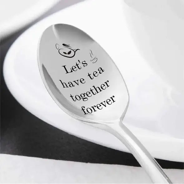 Cute Spoon-Let's Have Coffee Together Forever