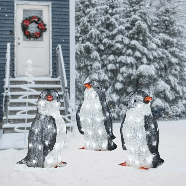 🎅Early Christmas Sale: 50% Off - 🐧Light-Up Penguin Holiday Decoration