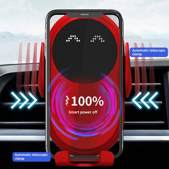 (🎅Early Christmas Sale 50% OFF🎄) 📱Smart Car Wireless Charger Phone Holder