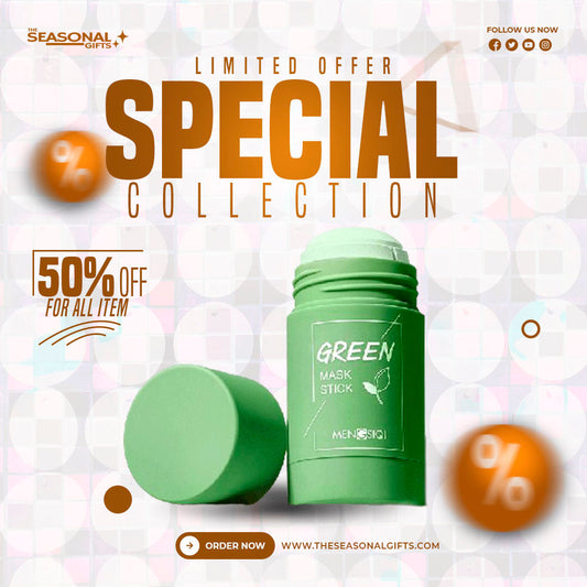 Green Tea Mask:  Stop Squeezing Blackheads, Roll Out Radiant Skin Effortlessly!