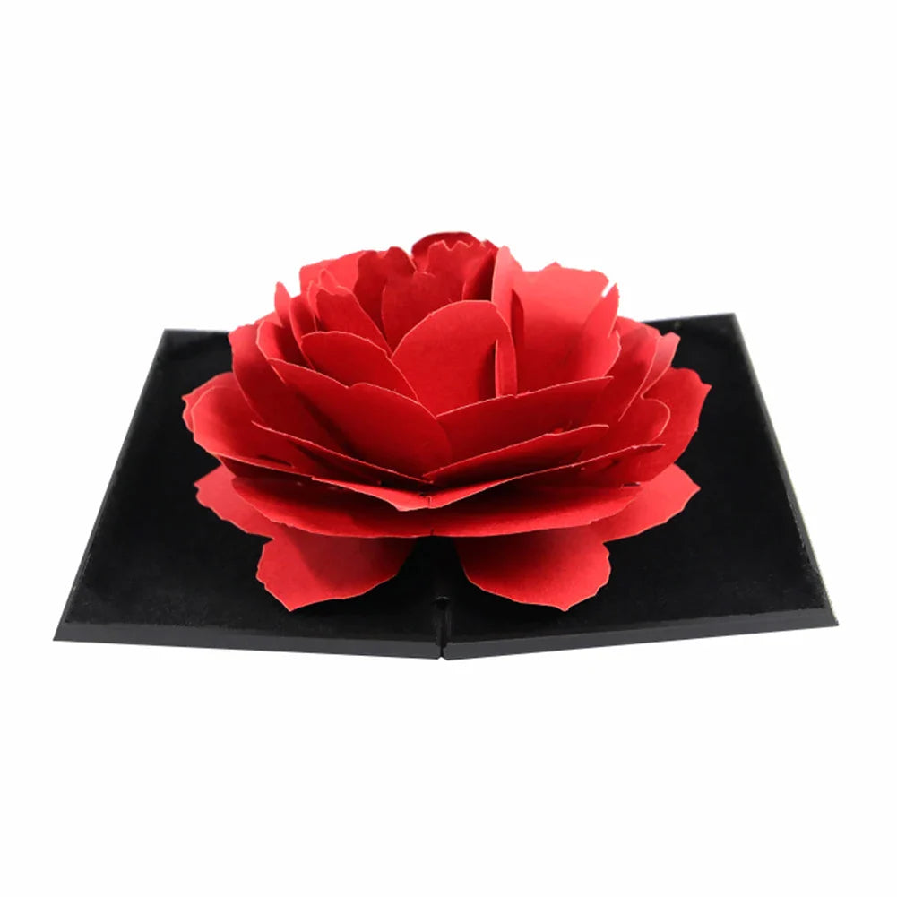 Red Rose Ring Box 💎💍 Valentine's Day Special 50% OFF🎁💖