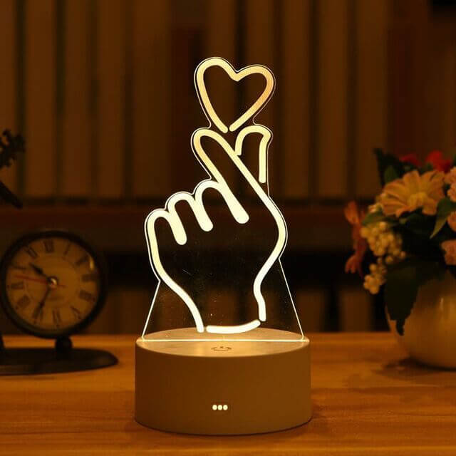 Love Lamp - Valentines Day Gift