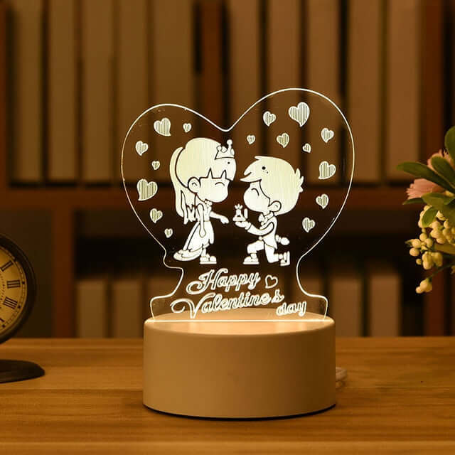 Love Lamp - Valentines Day Gift